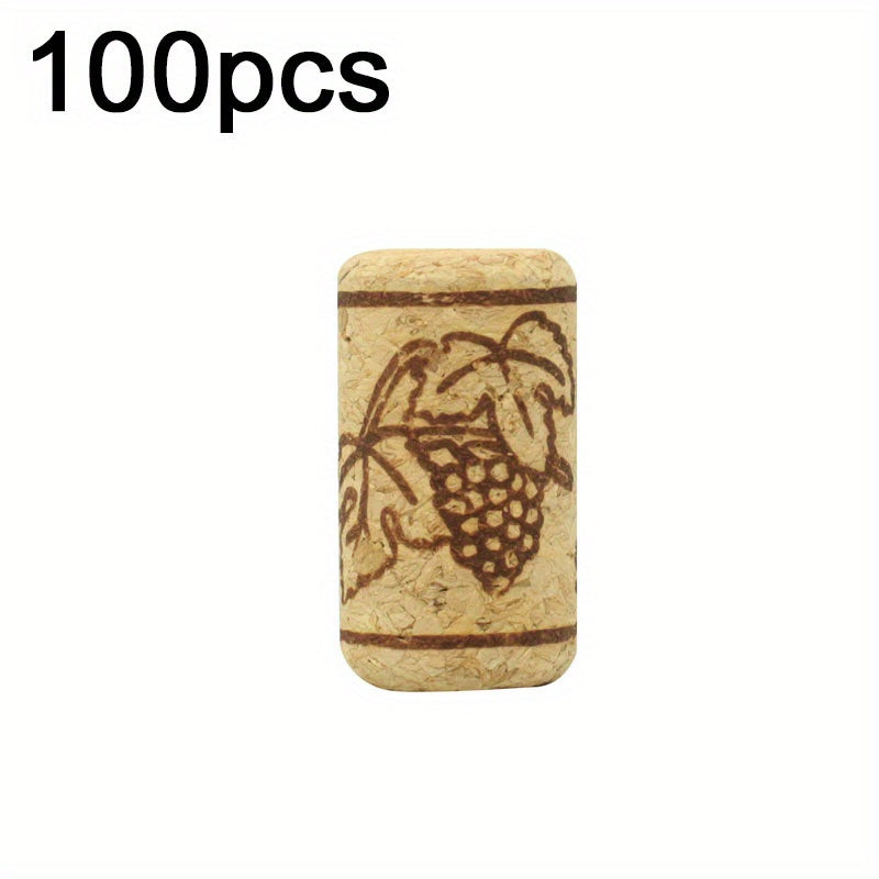 100pcs Reusable Wine Corks for Fresh Beverages Year Round