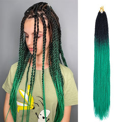 24in Senegalese Crochet Braids Passion Twist Hair