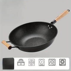 Non Stick Cast Iron Skillet For Gas Stove Top - PFOA Cookware Kitchenware