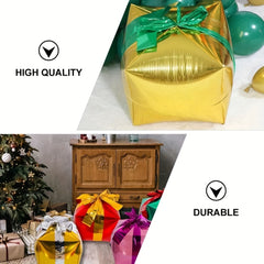 2pcs 22 inch Christmas Gift Boxes Balloon Party Decoration