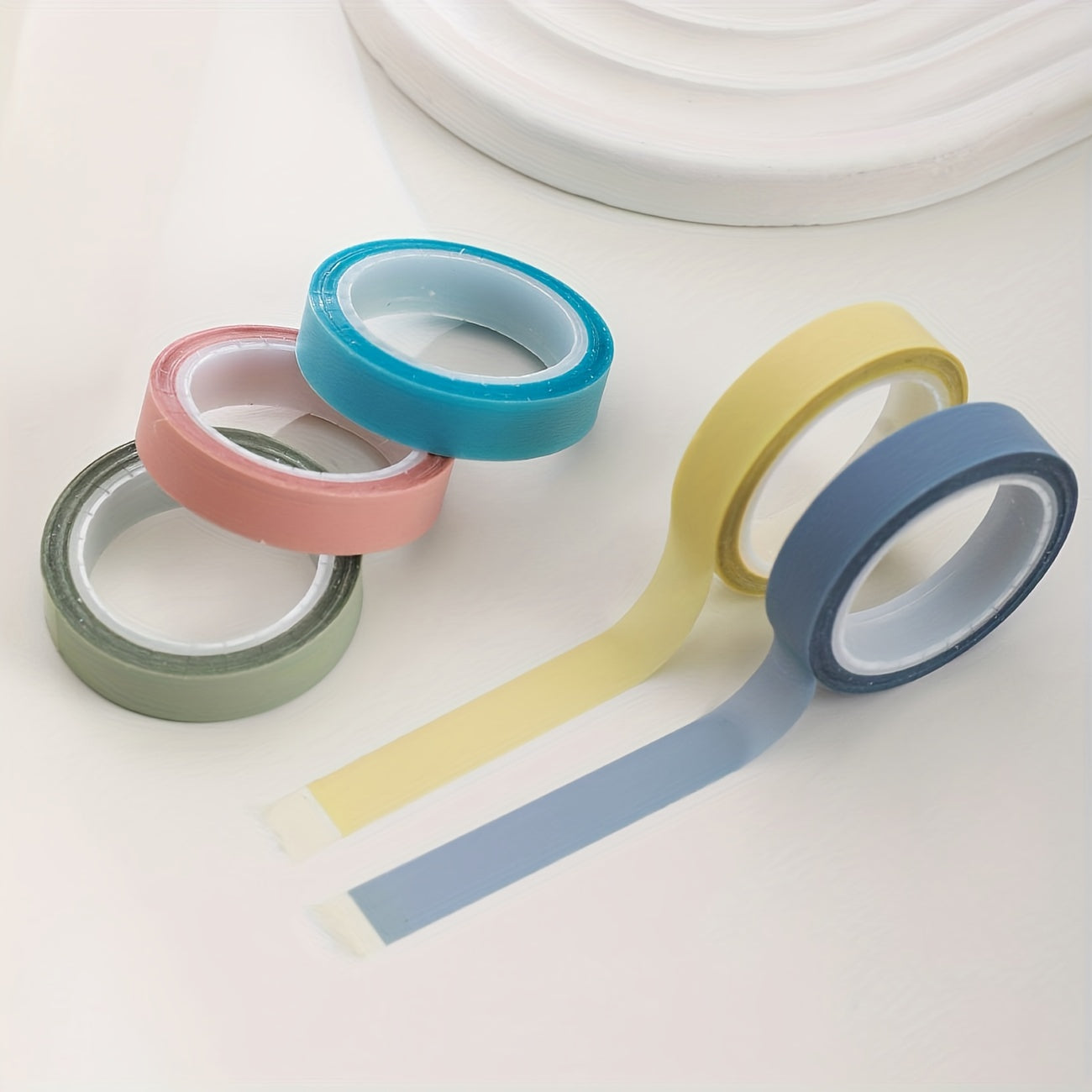 5pcs Transparent Sticky Notes Waterproof Tape DIY Decoration