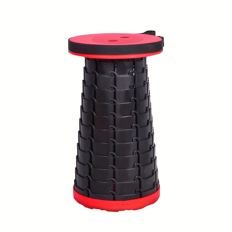 Portable Folding Stool Lightweight Plastic Stool With Carry Bag