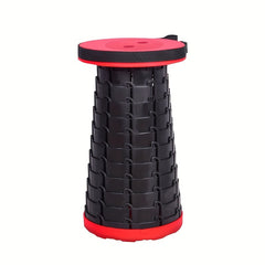 Portable Folding Stool Lightweight Plastic Stool With Carry Bag
