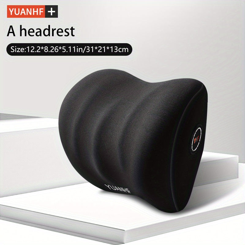 Memory Foam Car Neck Pillow Waist Cushion Neck Protection Pillow