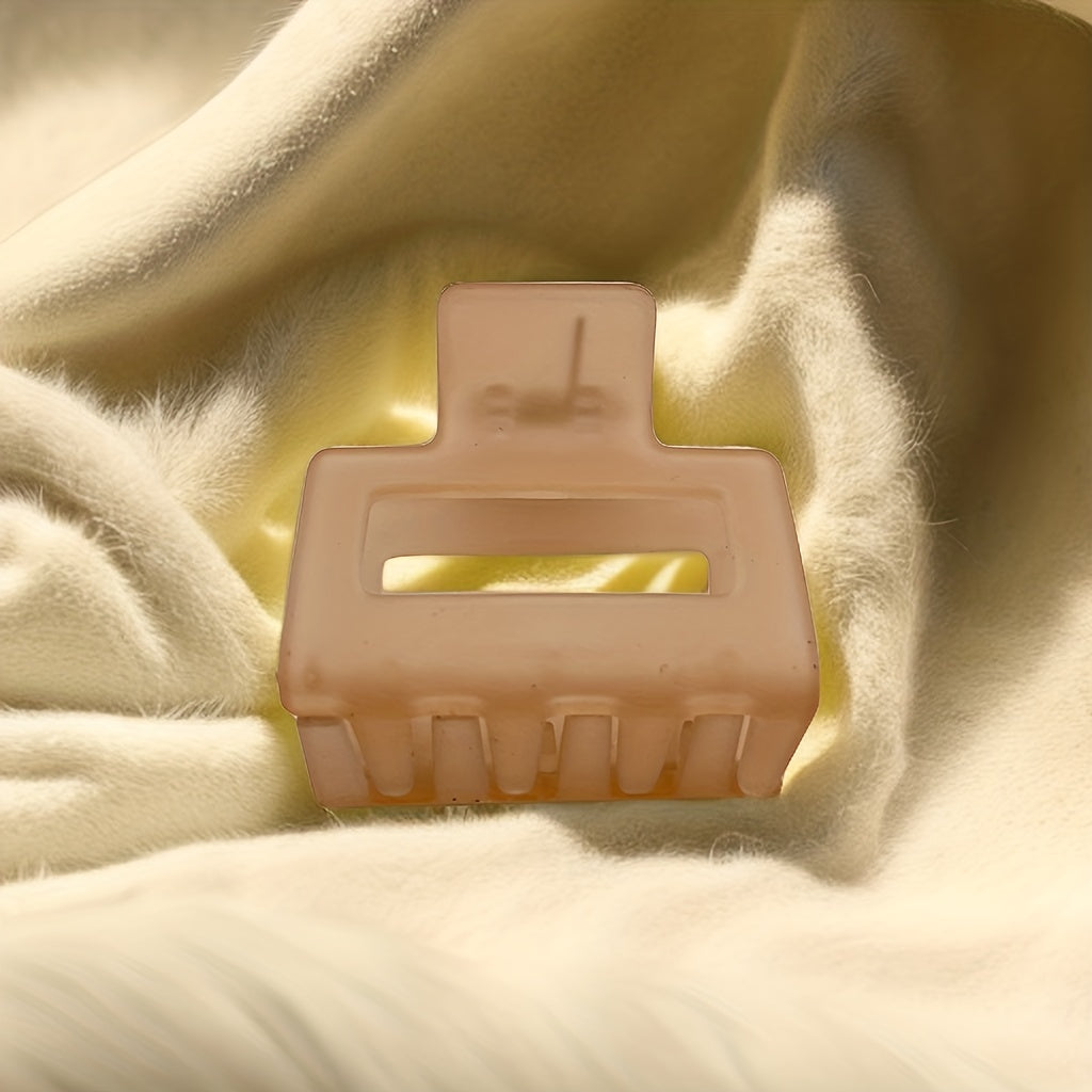 Square Hair Clips Claw Clips Decorative Hair Accessories For Girls