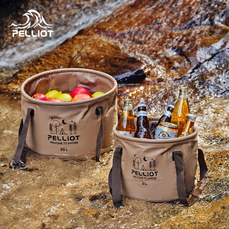 PELLIOT Outdoor Foldable Bucket Multifunction Picnic Wash Bucket