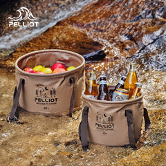 PELLIOT Outdoor Foldable Bucket Multifunction Picnic Wash Bucket