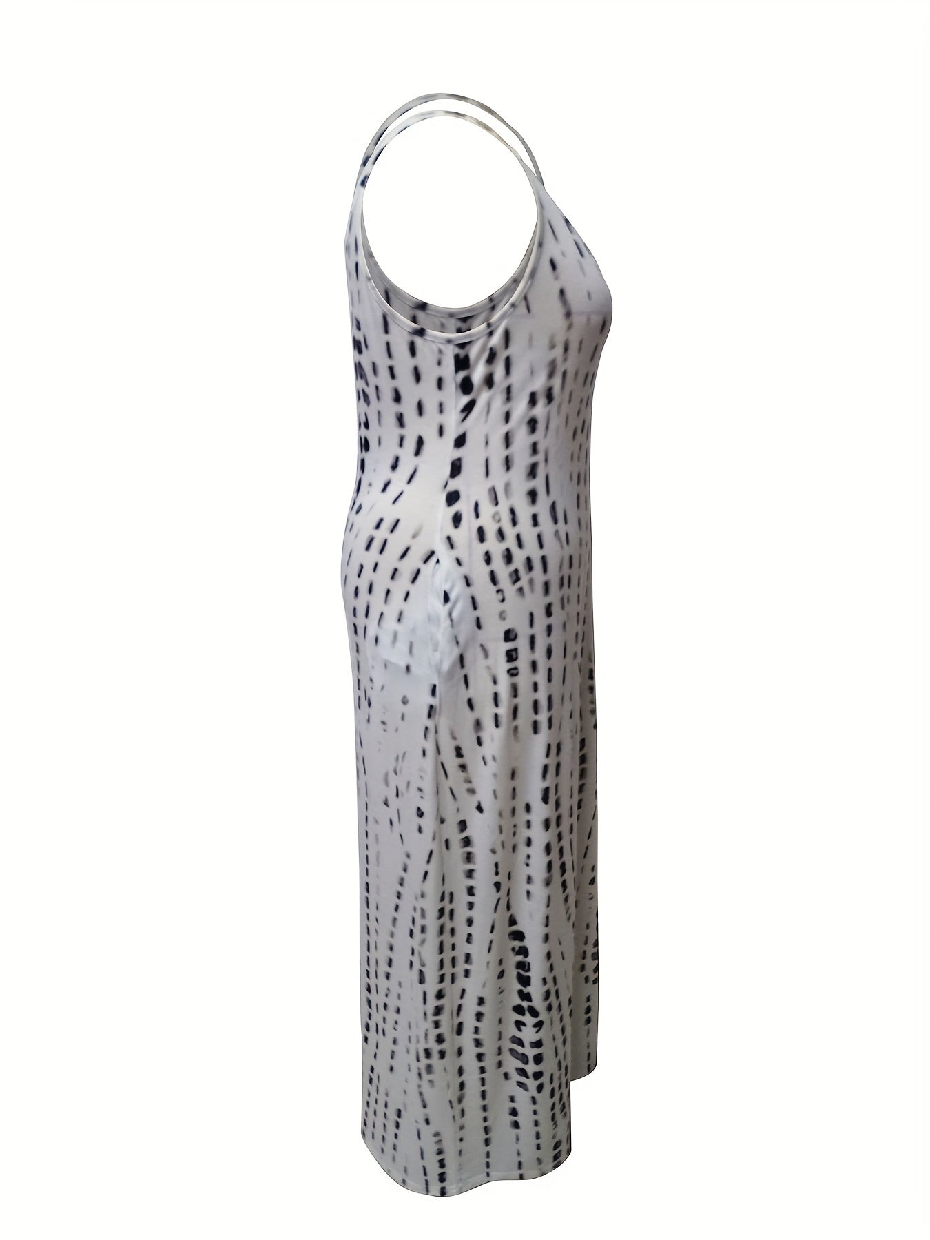  Tie Dye Tank Maxi Dress