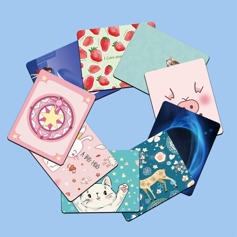 Cartoon Small Mouse Pad Thickened for Work Game Office Home