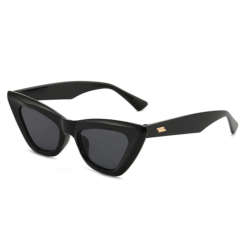 Vintage Cat Eye Sunglasses Classic Punk UV Protection Women Sunshade Eyewear