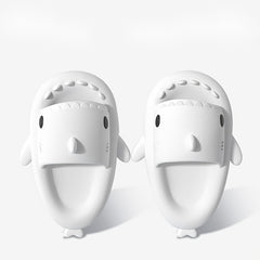 QYA Novelty Shark Slippers Cloud Slides Couple Anime Lightweight Non Slip Shoes