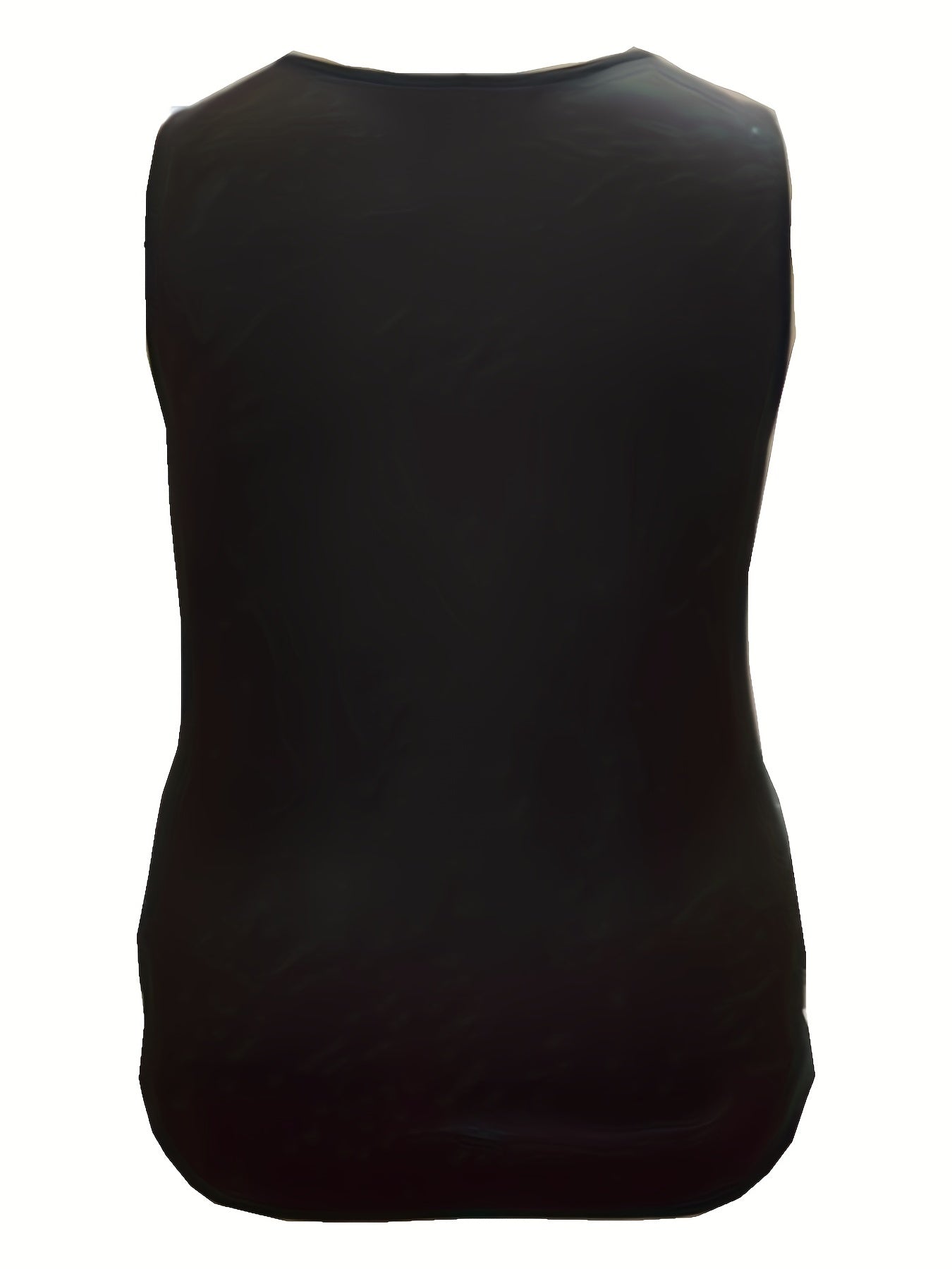  Colorblock Stripe Print Round Neck Tank Top