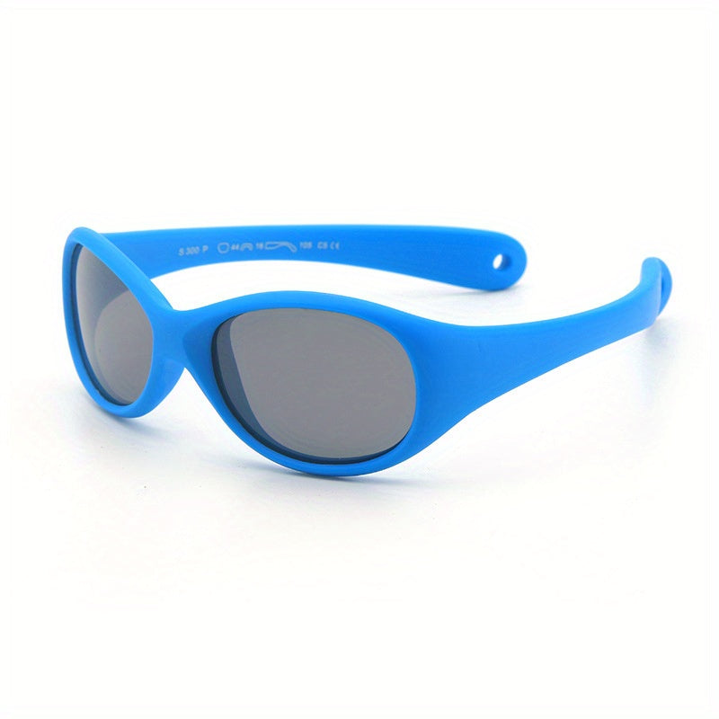 Girls' Polarized Sunglasses Silicone Sunshade Glasses