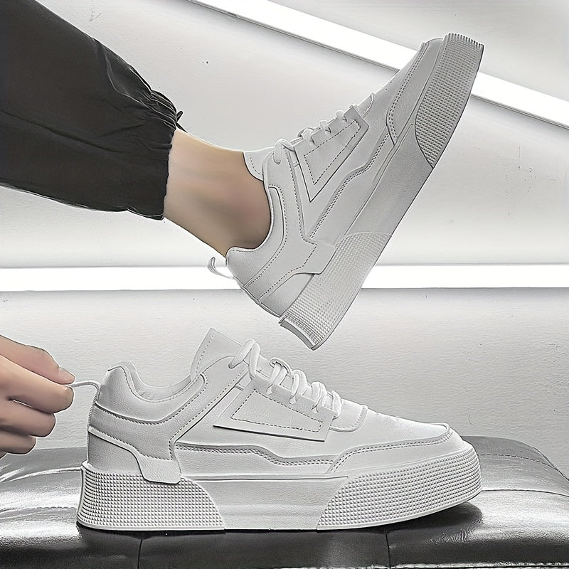 Men's Skate Shoes Casual Lace-up Walking Sneakers