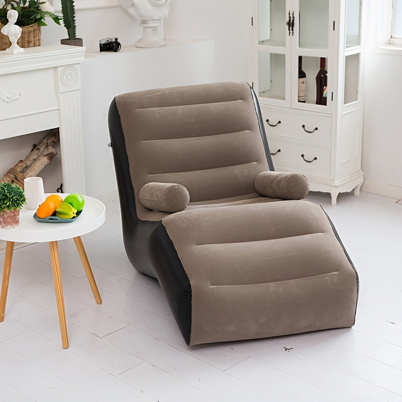 Inflatable Sofa Lazy Sofa Bedroom Portable Outdoor Sofa Bed