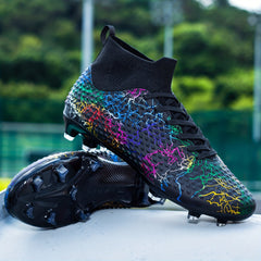 Men's AG Anti Skid Spiked Soccer Shoes for Outdoor & Indoor Games