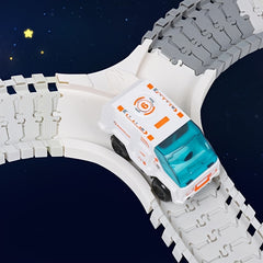 221pcs Space Train Track Set with Astronauts and Space Car