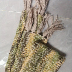 Casual Tassel Knitted Scarf for Women