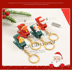 Christmas Mini Stapler Small Stapler With Keychain - Small Gift