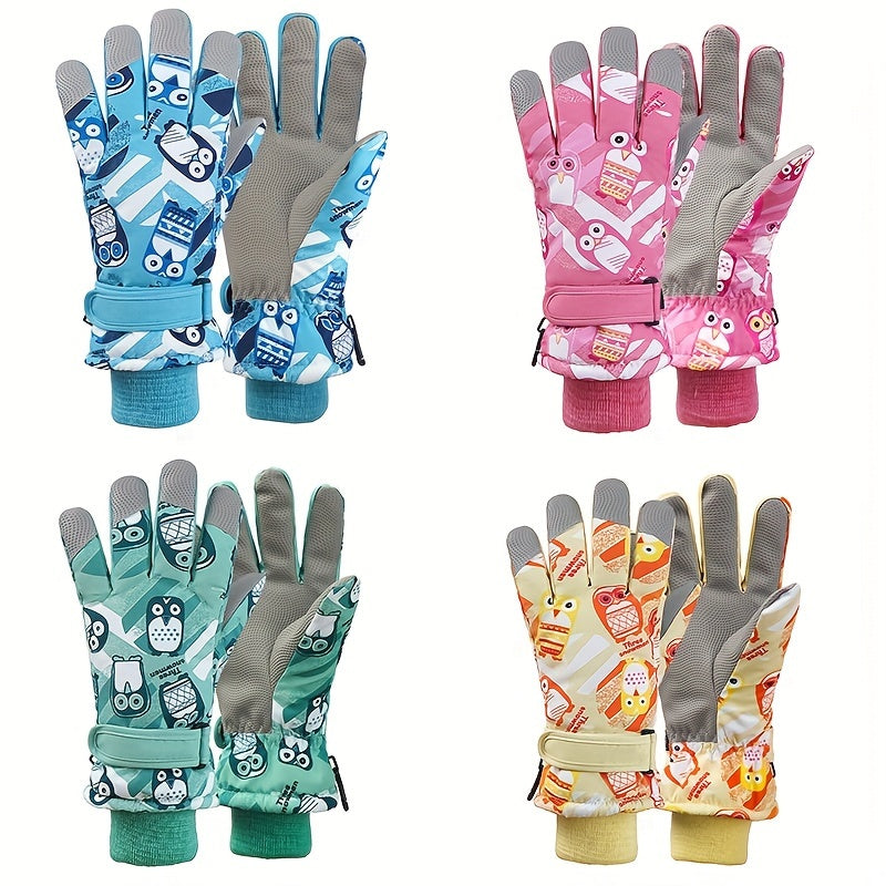 Winter Windproof Waterproof Wear-resistant Gloves - Keeps Hands Warm at 30&deg;C