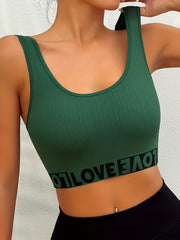 Wireless Sports Bra Breathable Running Wide Strap Bra Women's Lingerie