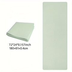 Foldable 4MM TPE Yoga Mat Anti Slip Portable Shock Absorbing