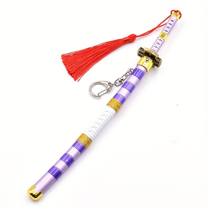 Anime Character Alloy Weapon Toy Metal Sword Mold Uncut Birthday Gift