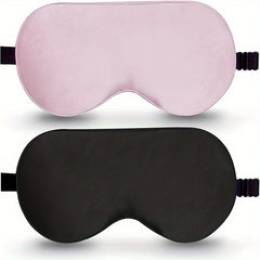 100% Real Silk Eye Mask Reduces Puffy Eyes, Blocks Light