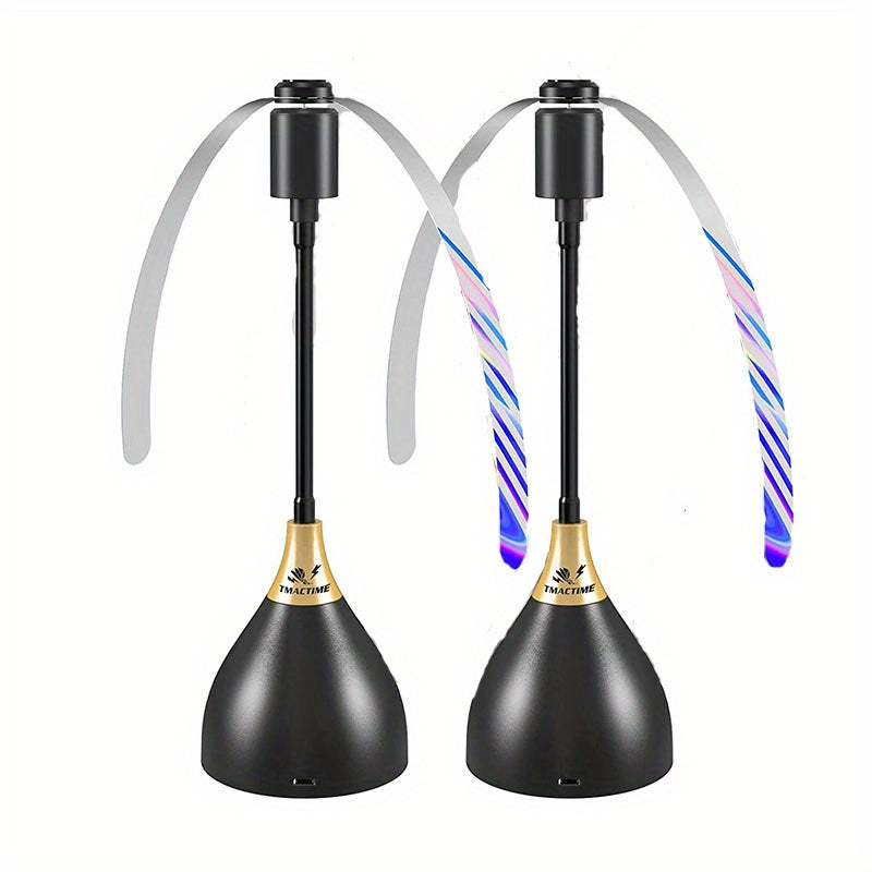 Portable Fly Repellent Fans USB Power Keep Insects Away at BBQs Picnics