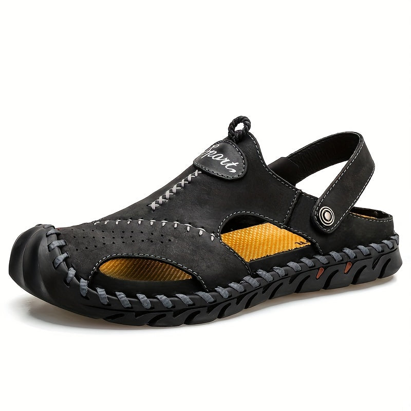 Men's Stitch Non Slip Sandals Comfy Beach Shoes Summer