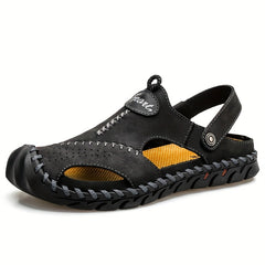 Men's Stitch Non Slip Sandals Comfy Beach Shoes Summer