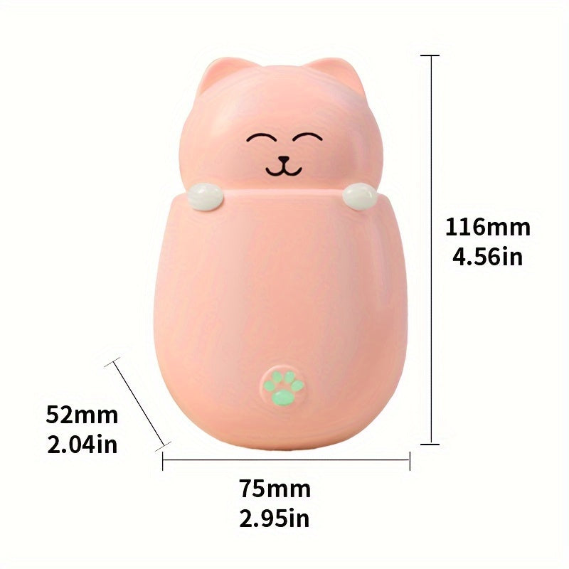 Mini 1200MAh Hand Warmer Wireless Colorful Lights Outdoor Winter Activities