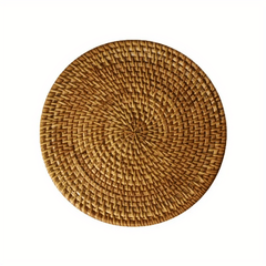 Japanese Style Vine Placemats Non Slip Heat-resistant Kitchen Cup Accessory