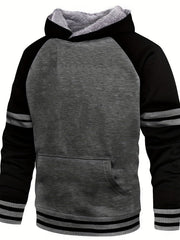 Boys Casual Fleece Hoodie Pullover for Spring Fall Kids