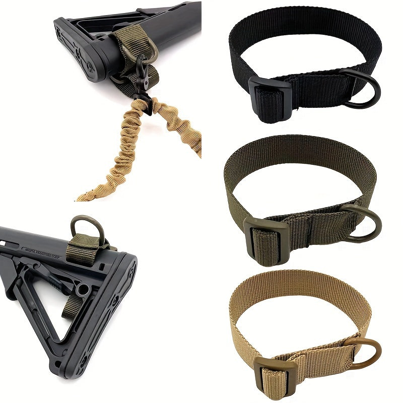 Nylon Safety Belt & Tie down Strap w/ D Buckle