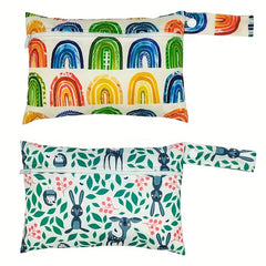 2pcs Washable Storage Bags Sanitary Napkin Cosmetic Toy Storage Bag