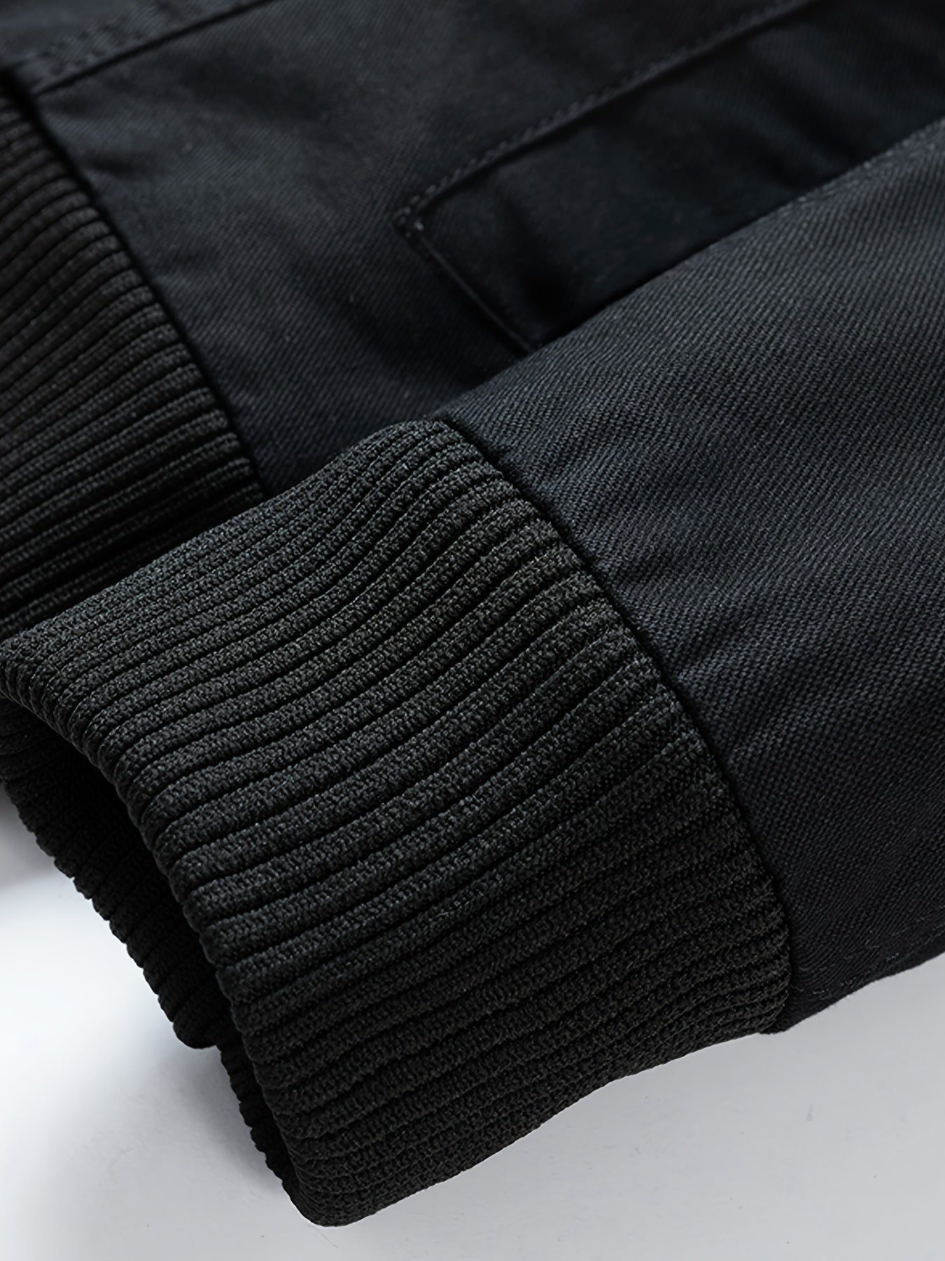 Men's Fleece Jacket Stand Collar Warm Winter Coat