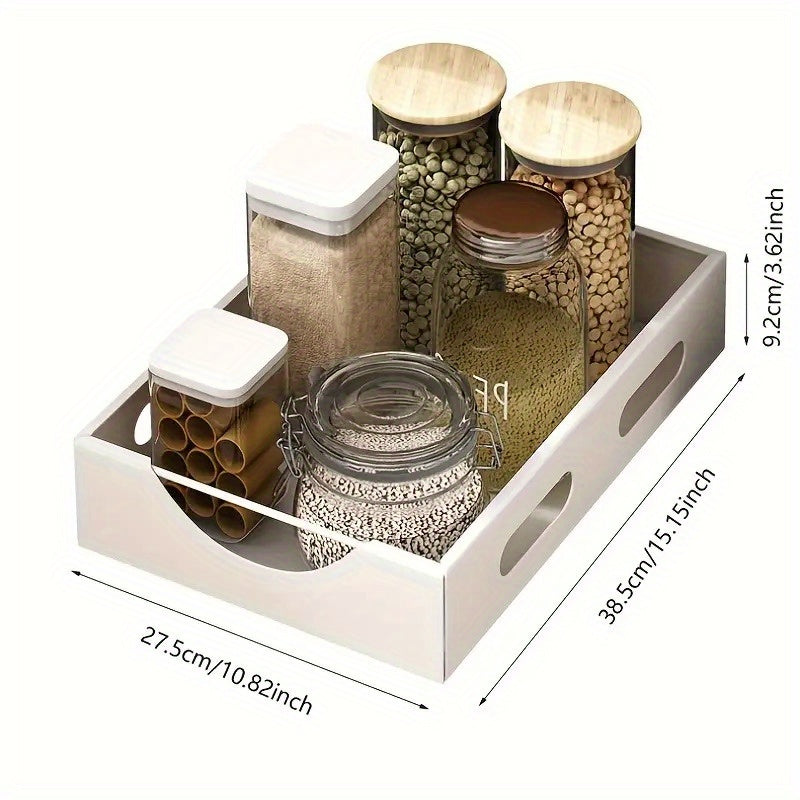 Kitchen Dish Rack Built-in Pull-out Type Divider Storage Shelves