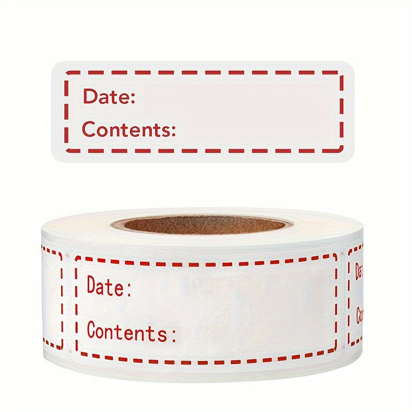 Kitchen Sticker Food Storage Safety Labels