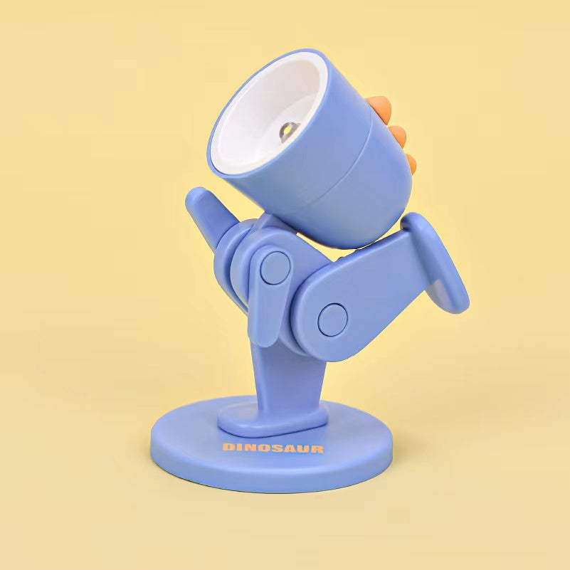 Dinosaur Magnetic Mini Night Light Warm Sleep Lamp Student Dormitory