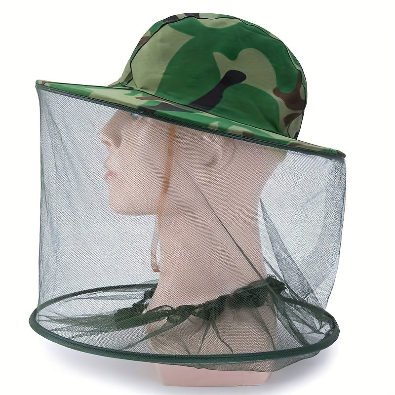 Sun Protection Bucket Hat with Mesh Shield for Ultimate Protection