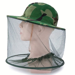 Sun Protection Bucket Hat with Mesh Shield for Ultimate Protection