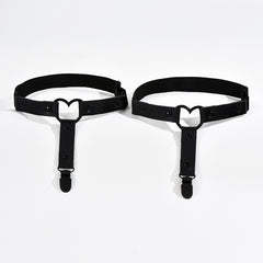 Adjustable Heart Leg Garter Elastic Gothic Thigh Garter