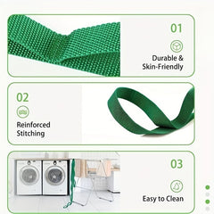 Yoga Stretching Strap For Physical Therapy Non Elastic Stretch Strap