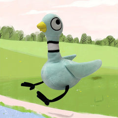 Cute Pigeon Plush Toy Soft Cuddly Cartoon Bird Stuffed Animal
