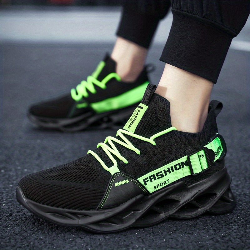 Men's Blade Running Shoes Breathable Lightweight Non Slip Sneakers