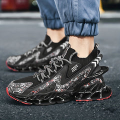 Men's Blade Sneakers Knitted Running Shoes
