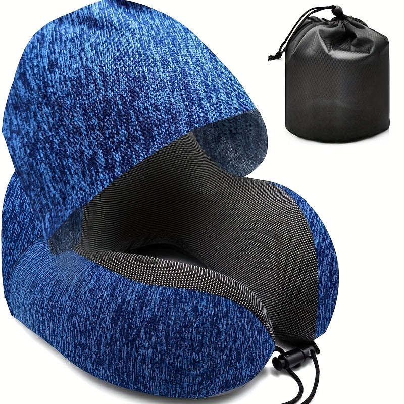 Portable U Shaped Pillow Memory Cotton Neck Pillow for Travel