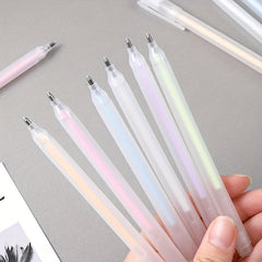 6pcs Frosted Rod Dot Glue Pen Quick Drying Precision Dispensing Pen