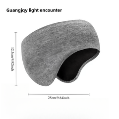 Men's Boho Winter Ear Warmers Windproof Thermal Covers for Skiing Hiking